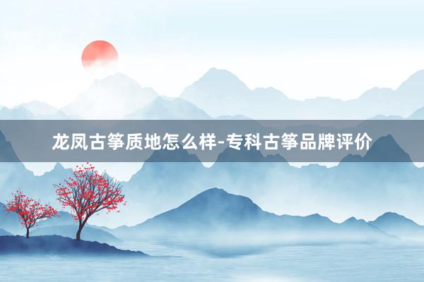 龙凤古筝质地怎么样-专科古筝品牌评价